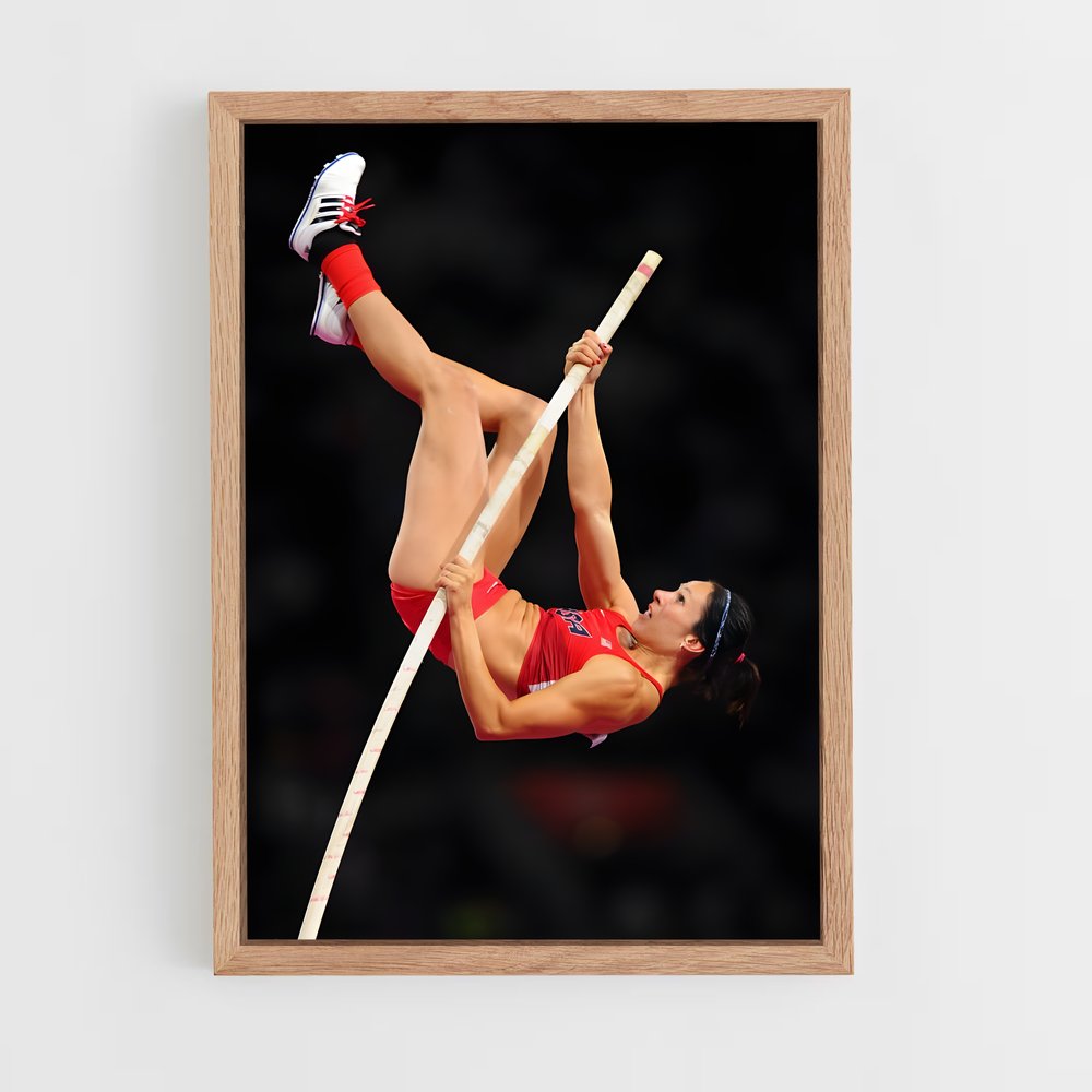 Poster Jennifer suhr – affiche Athlétisme (vue 4)